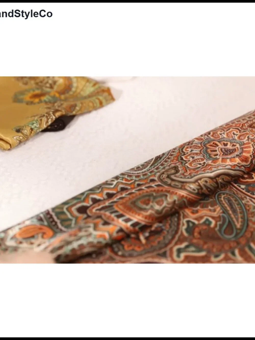 Women's Large Satin Square Scarf Silk Feel Wrap Head Scarf